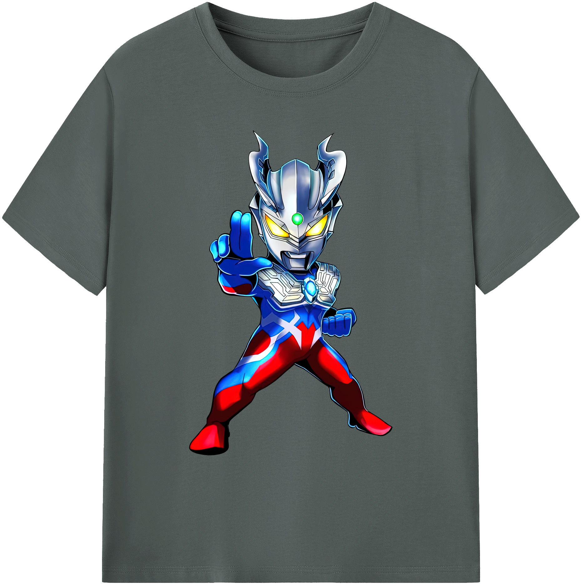 （画像用） ウルトラマン Ultraman 綿100％ メンズ半袖Tシャツ｜肌触りやわらか＆通気性